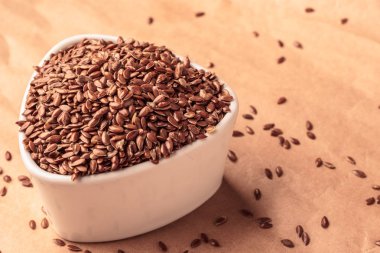 Keten tohumu keten tohumu beyaz kase