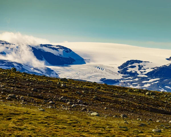 Hardangervidda platå bergslandskap, Norge — Stockfoto