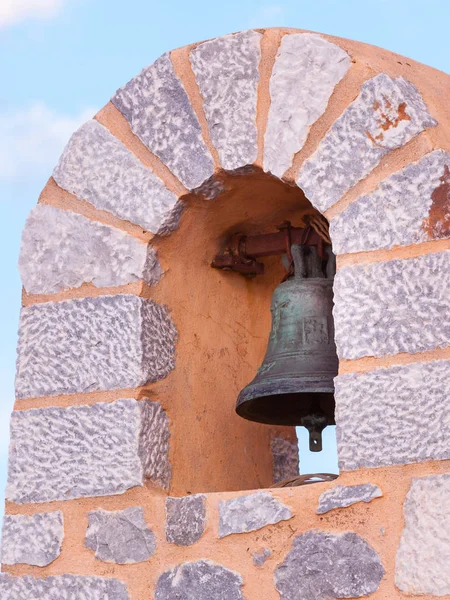 Detalle de la torre campanario arquitectura Grecia . — Foto de Stock