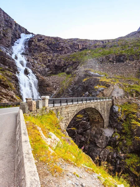 Trollstigen гори дорога в Норвегії — стокове фото
