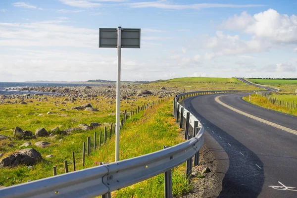 Riksväg 44 och kusten i södra Norge — Stockfoto