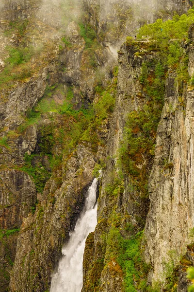 Voringsfossen wodospad, Mabodalen canyon Norwegia — Zdjęcie stockowe