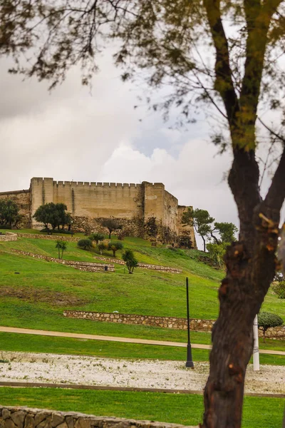 Zamek Sohail Fuengirola Malaga Hiszpania Atrakcja Turystyczna Miejsce Odwiedzenia Wakacje — Zdjęcie stockowe