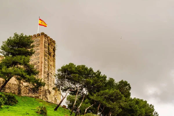 Castelo Sohail Fuengirola Málaga Espanha Atracção Turística Férias Costa Del — Fotografia de Stock