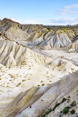 Almerya, İspanya 'da Tabernas Çölü vahşi ve çorak bir yer. Spagetti western için film konumu ayarlandı..