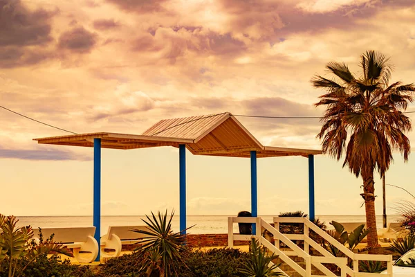 Küstenlandschaft Spanischen Feriendorf Strand Von Carchuna Costa Tropical Provinz Granada — Stockfoto