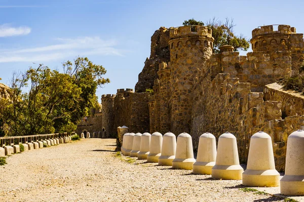 Туристичний Пункт Battery Castillitos Spain Cartagena Cabo Tinoso Фасад Укріплень — стокове фото