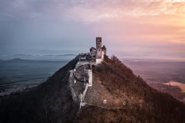 Bezdz Castle Gothic Castle Located Some Kilometres Southeast Esk Lpa — Stock Photo, Image