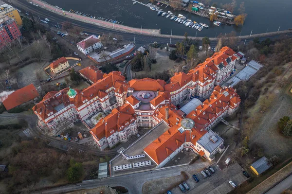 Podoli Distrito Praga Situado Sur Del Centro Ciudad Derecha Este —  Fotos de Stock