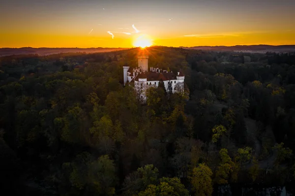 Konopiste Four Winged Three Storey Chateau Located Czech Republic Has — Stock Photo, Image