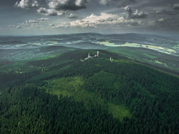 Orlicke Mountains Eagle Mountains Mountain Range Located Mainly Northeastern Bohemia — Stock Photo, Image