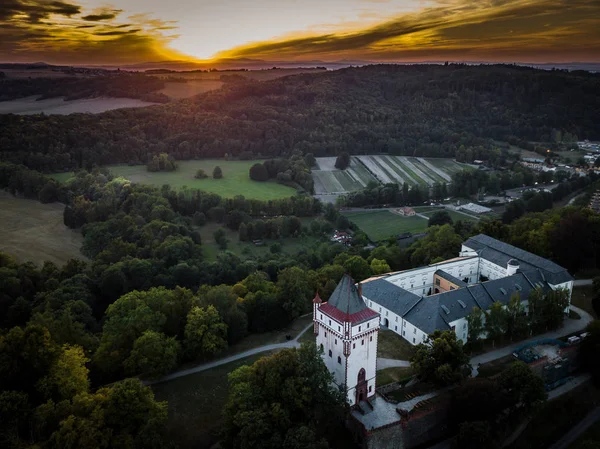 Hradec Nad Moravici Castle Castle Complex District Opava Chateau Complex — Stock Photo, Image