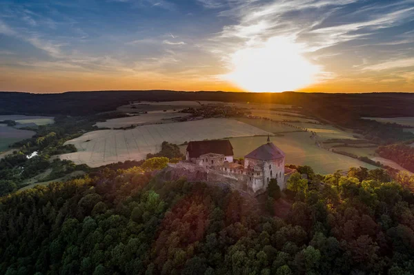Tocnik Castle Lies Central Bohemian Region Built Reign Wenceslaus End — Stock Photo, Image