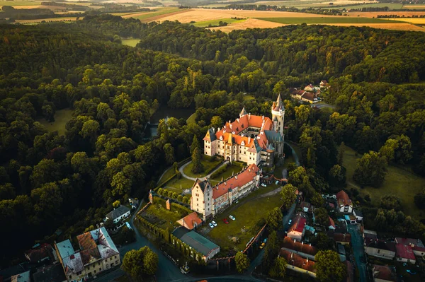 Zleby Chateau Een Kasteel Ongeveer Ten Oosten Van Caslav Het — Stockfoto