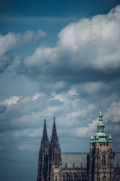 Прага Столиця Найбільше Місто Чехії Величиною Місто Європейському Союзі Історична — стокове фото