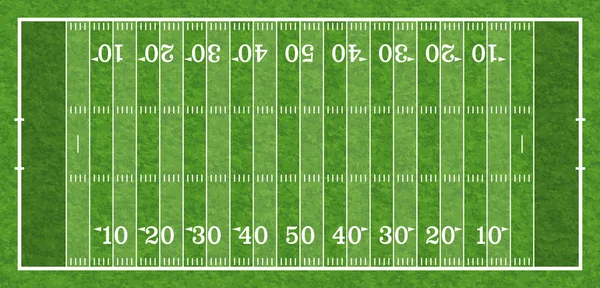 Terrain de football américain — Image vectorielle