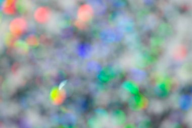 Ufuk renkli ışık bokeh bulanık. Dark üzerinde arka plan