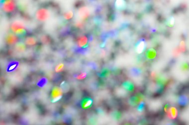 Ufuk renkli ışık bokeh bulanık. Dark üzerinde arka plan