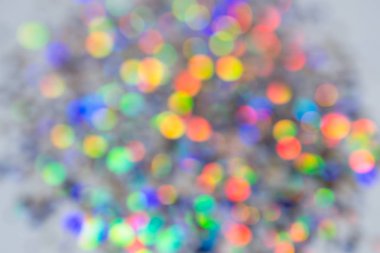 Arka plan bokeh etkisi ile. Bulanık ufuk ışık altın renk