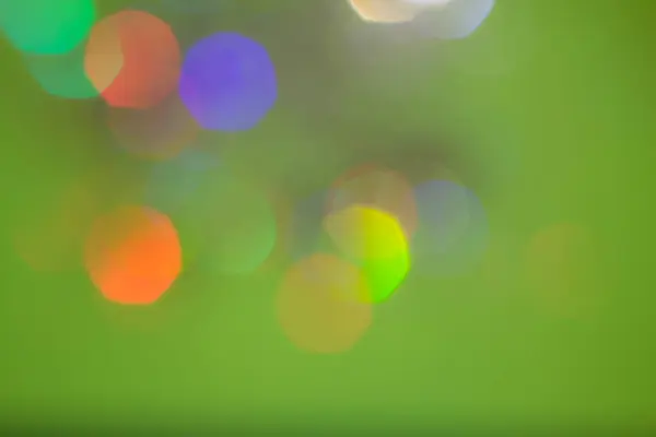 Αφηρημένη Glitter Λάμψη Bokeh Defocused Πράσινο Φόντο Ανοιξιάτικη Διάθεση — Φωτογραφία Αρχείου