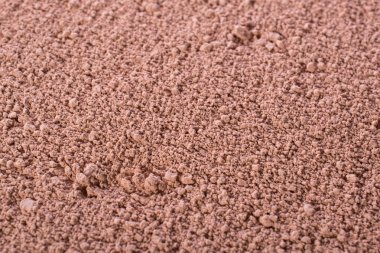 Kozmetik kil doku, arka plan. Doğal Pembe Maske, yüz ve vücut için kuru kil.