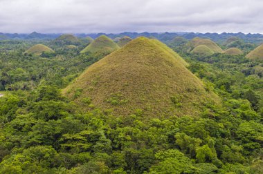 Bohol içinde çikolata hills Filipinler ada