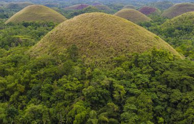 Bohol içinde çikolata hills Filipinler ada