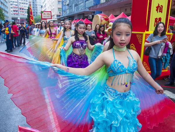 Hong Kong Marzo Participantes 14ª Feria Del Templo Tai Kok — Foto de Stock