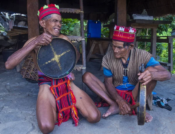 Banaue, Filipinler - Mayıs 02: Banaue 02 Mayıs 2018 Filipinler azınlıkta Ifugao insanlardan. Kuzey Filipinler dağların çoğunlukla canlı Ifugao azınlık