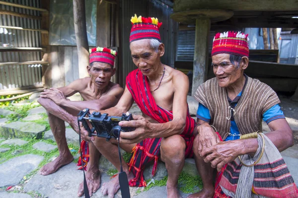 Banaue, Filipinler - Mayıs 02: Banaue 02 Mayıs 2018 Filipinler azınlıkta Ifugao insanlardan. Kuzey Filipinler dağların çoğunlukla canlı Ifugao azınlık