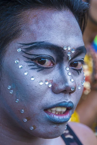 Manila Filipinas Abril Participante Festa Aliwan Manila Filipinas Abril 2018 — Fotografia de Stock