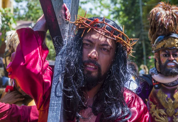 Boac Philippines March Participants Moriones Festival Boac Marinduque Island Philippines — Stock Photo, Image