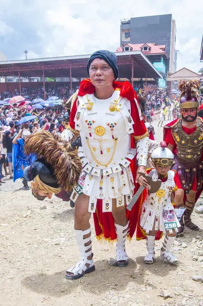 Boac Filippinerna Mars Deltagare Moriones Festival Boac Marinduque Filippinerna Den — Stockfoto