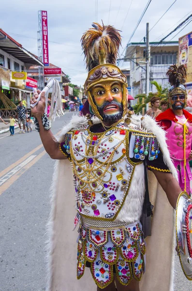 Boac Filipinas Março Participante Festival Moriones Ilha Boac Marinduque Filipinas — Fotografia de Stock