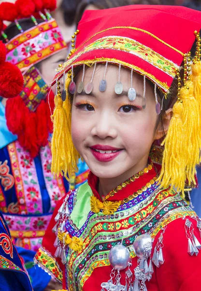 Hong Kong Marzo Participante 14ª Feria Del Templo Tai Kok — Foto de Stock