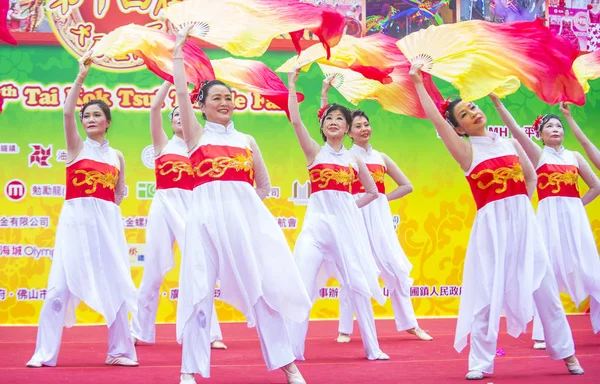 Hong Kong März Teilnehmer Der Tai Kok Tsui Tempel Messe — Stockfoto