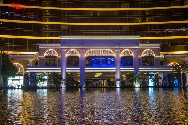 Makau Mar Wynn Hotel Casino Makau Marca 2018 Hotel Posiada — Zdjęcie stockowe
