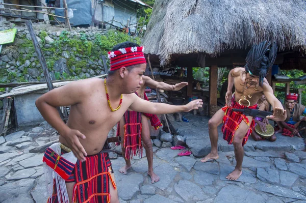Banaue Filippinerna May Människor Från Ifugao Minoriteten Banaue Filippinerna Maj — Stockfoto