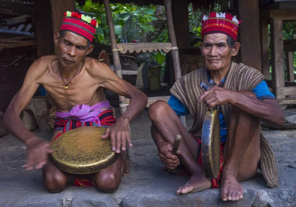 Banaue, Filipinler - Mayıs 02: Banaue 02 Mayıs 2018 Filipinler azınlıkta Ifugao insanlardan. Kuzey Filipinler dağların çoğunlukla canlı Ifugao azınlık
