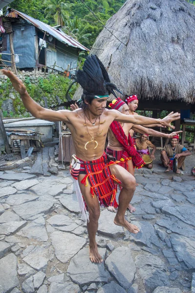 Banaue, Filipinler - Mayıs 02: Banaue 02 Mayıs 2018 Filipinler azınlıkta Ifugao insanlardan. Kuzey Filipinler dağların çoğunlukla canlı Ifugao azınlık