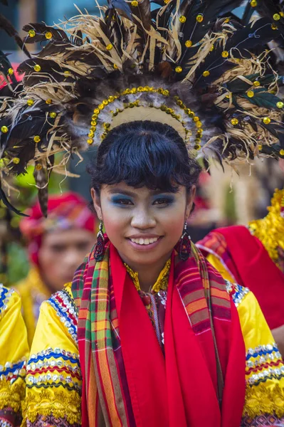 Manila Filipinas Abril Participantes Festa Aliwan Manila Filipinas Abril 2018 — Fotografia de Stock