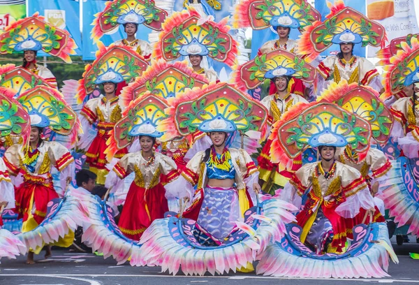 Manila Philippinen April Teilnehmer Aliwan Fiesta Manila Philippinen April 2018 — Stockfoto