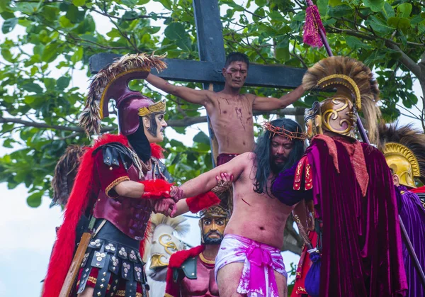 Boac フィリピン フィリピンの島 Boac マリの Moriones 祭りに参加 聖週間の Moriones Anualy — ストック写真