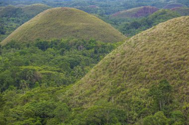Bohol içinde çikolata hills Filipinler ada