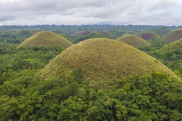 Chocolate Hills Bohol Island Philippines — Stock Photo, Image