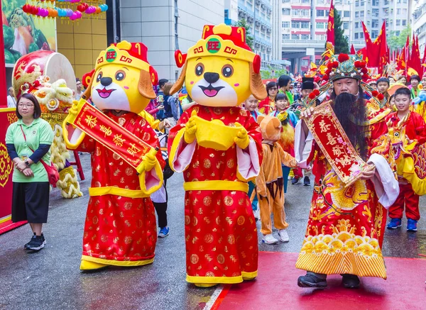 Hong Kong Mar Uczestnicy Targów Hong Kongu 2018 Marca Świątyni — Zdjęcie stockowe