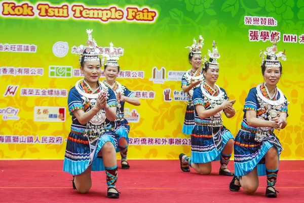 Hong Kong Marzo Participantes 14ª Feria Del Templo Tai Kok — Foto de Stock