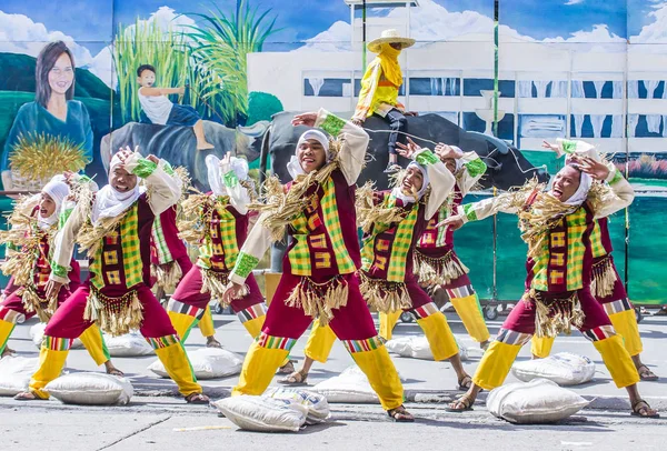 Iloilo Philippines Jan Participants Festival Dinagyang Iloilo Philippines Janvier 2018 — Photo