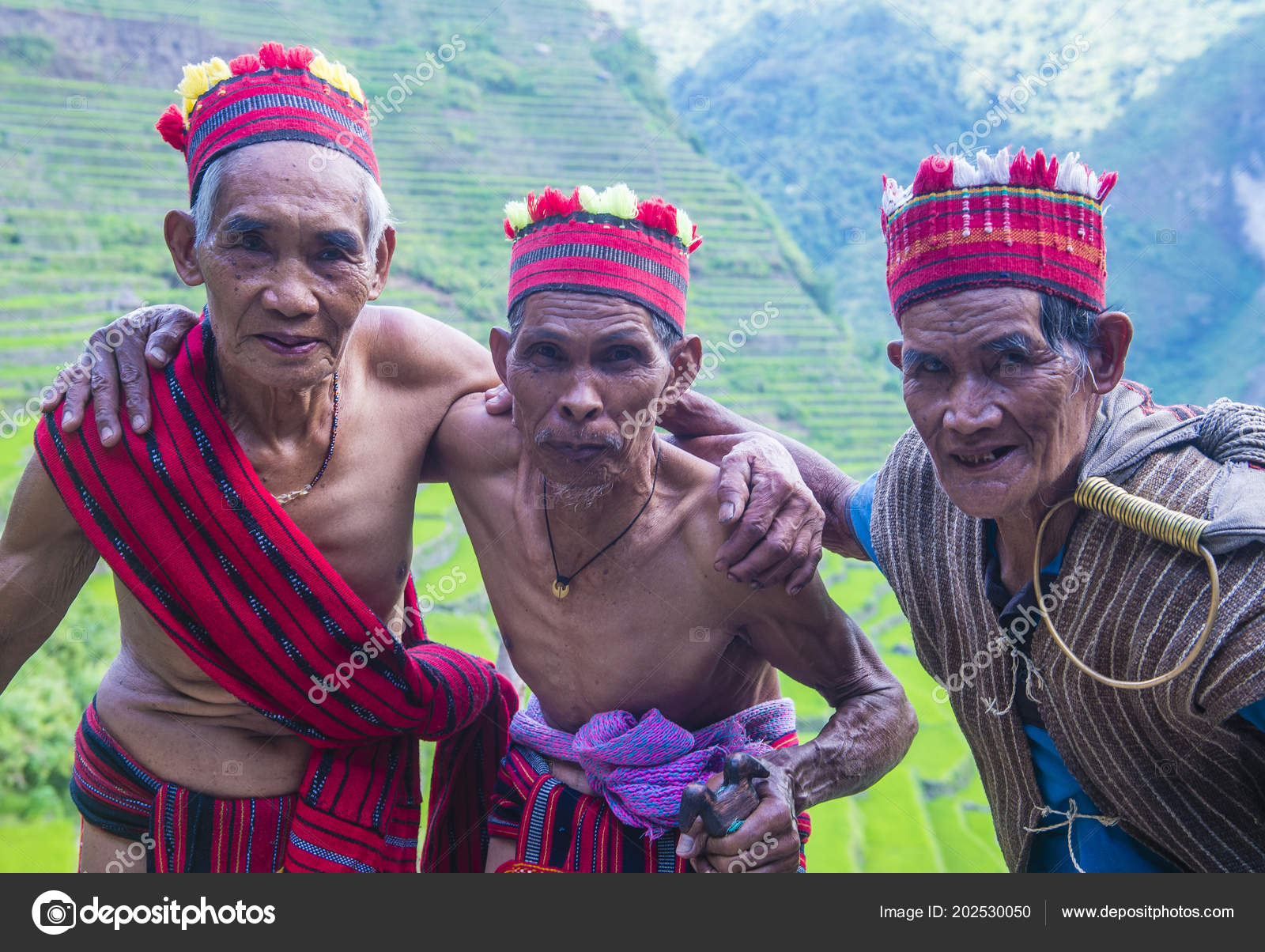 Banaue Philippines May People Ifugao Minority Banaue ...