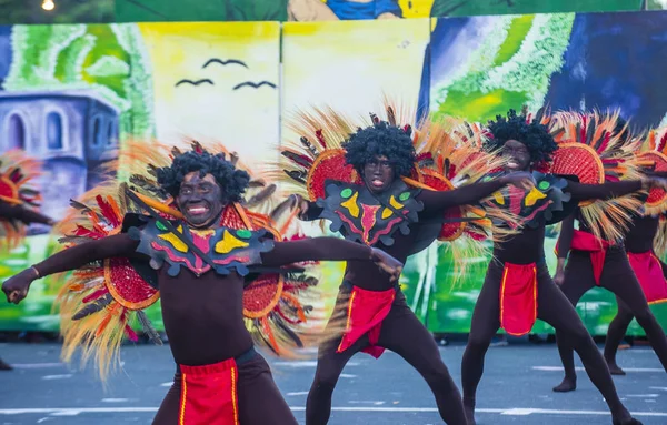 Manila Philippines April Participants Aliwan Fiesta Manila Philippines April 2018 — Stock Photo, Image